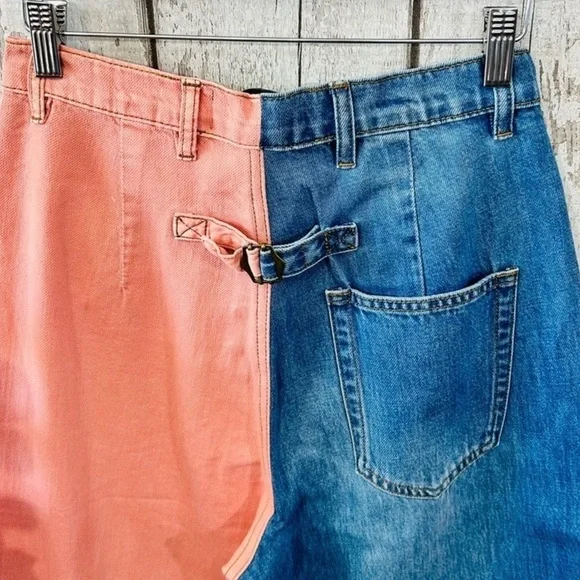 Sandrine Rose Free People Wide Leg Jeans Petal- NWT - Picture 9 of 15